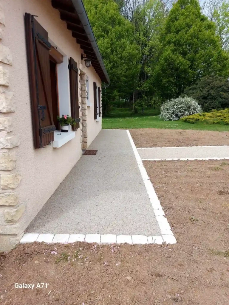 aménagement allées dans le 79